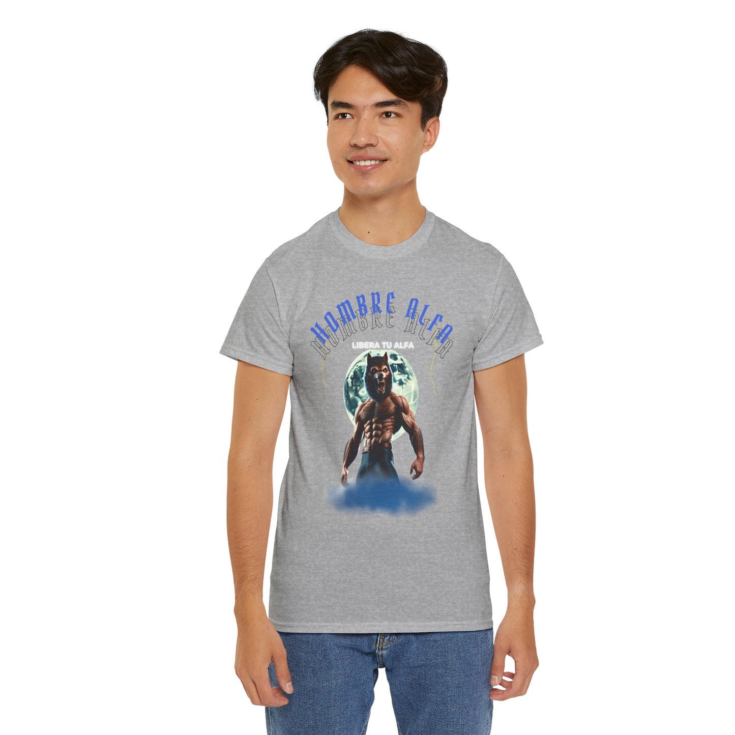 CAMISETA HOMBRE ALFA "LIBERA TU ALFA" (USA)