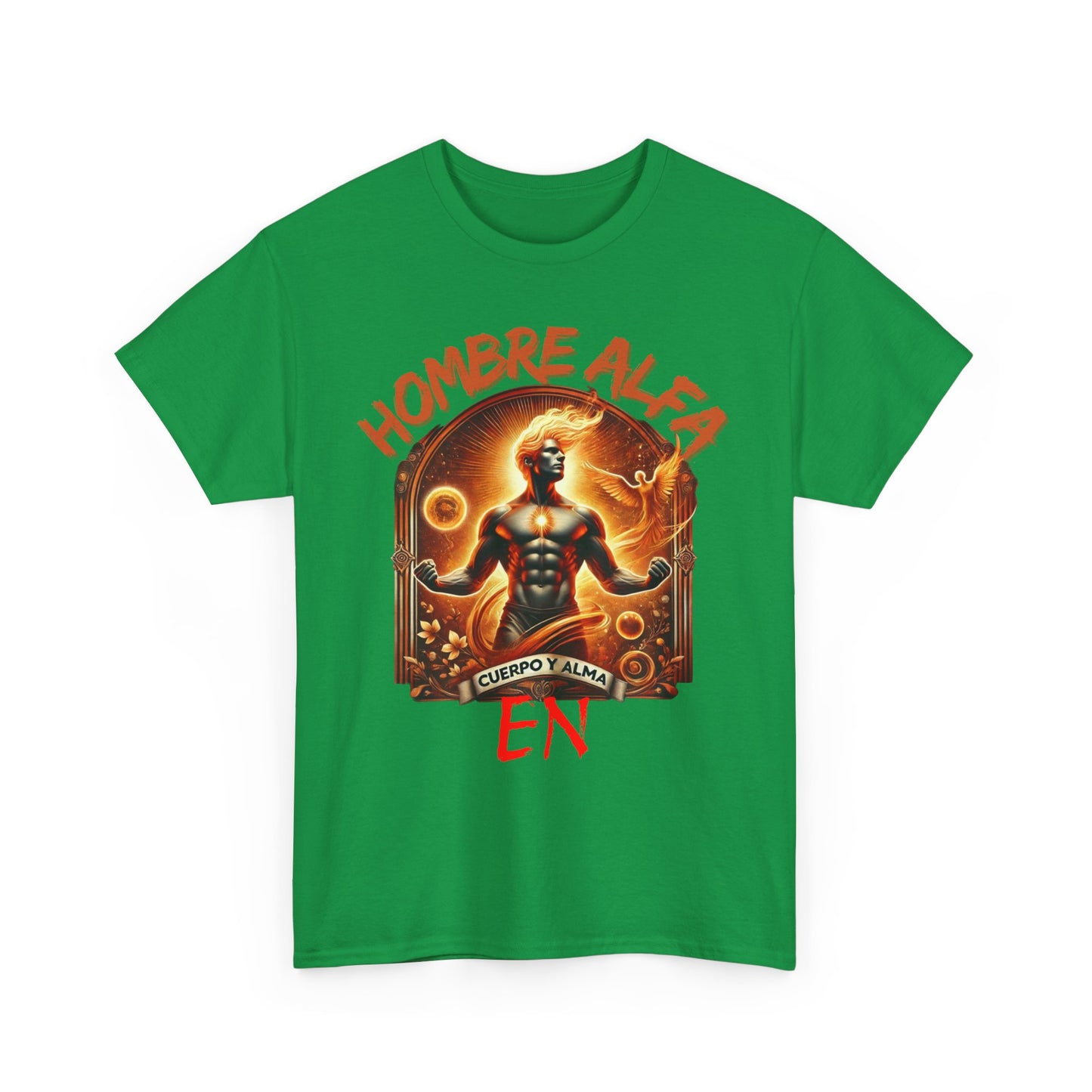 CAMISETA HOMBRE ALFA " EN CUERPO Y ALMA".(USA).