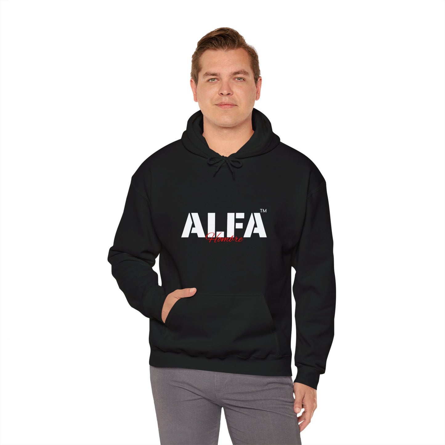 SUDADERA CON GORRO"NUNCA ME RINDO". (EUROPA).