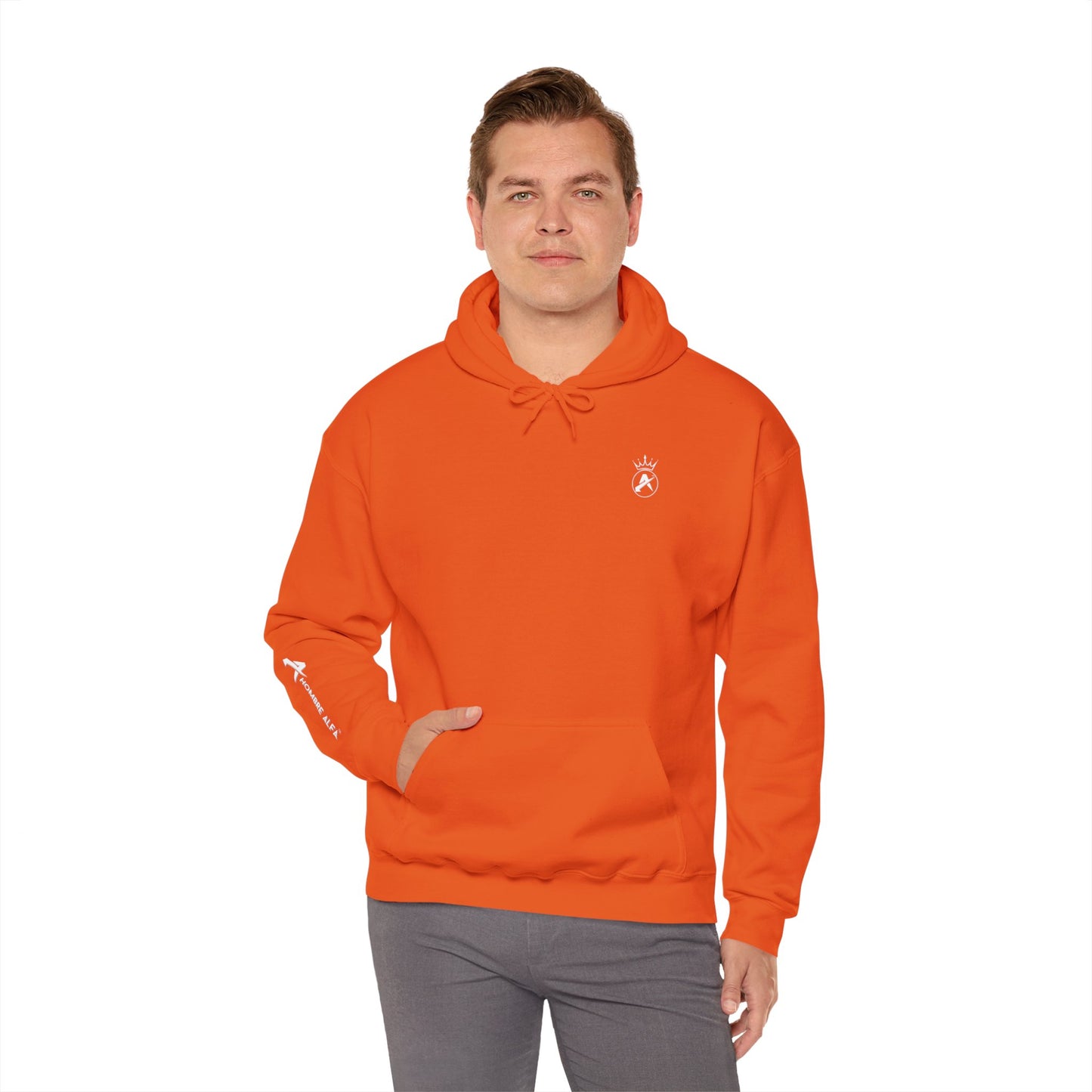SUDADERA CON GORRO HOMBRE ALFA, "ELLAS DESPRECIAN AL SIMP".(USA).