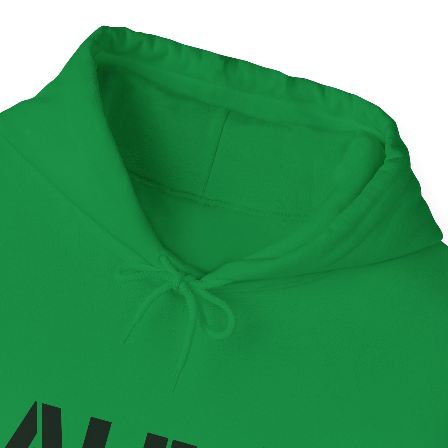 SUDADERA CON GORRO"NUNCA ME RINDO". (EUROPA).
