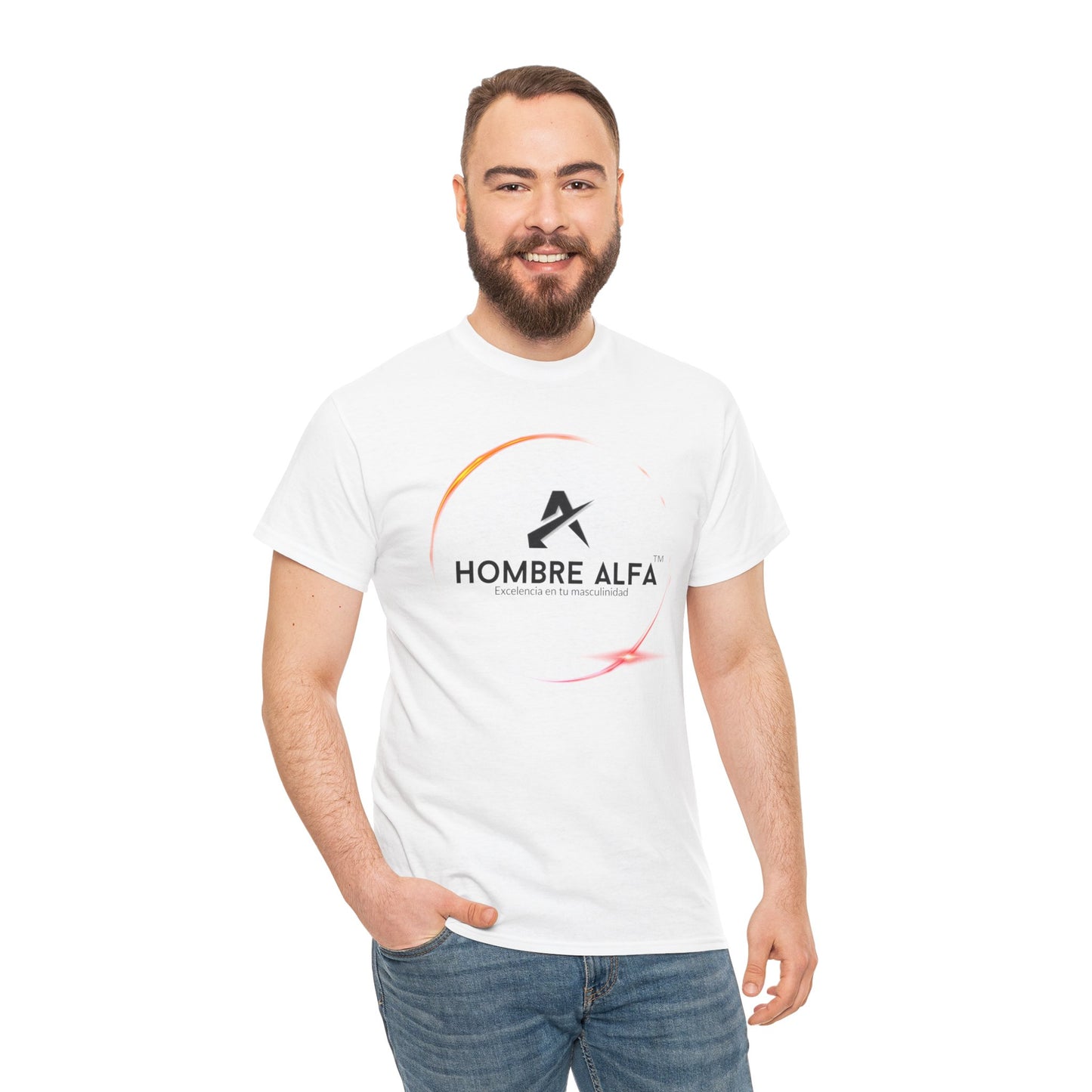 CAMISETA HOMBRE ALFA "LOGO RING"(EUROPA)
