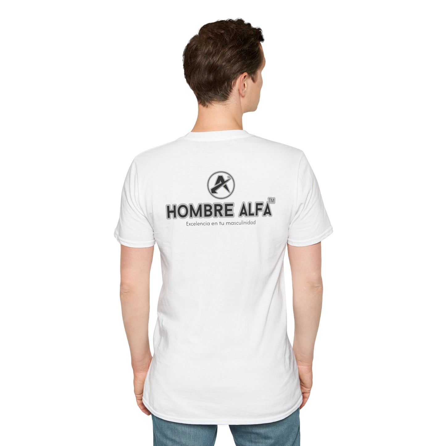 CAMISETA HOMBRE ALFA "EL HÉROE ERES TÚ".(EUROPA).