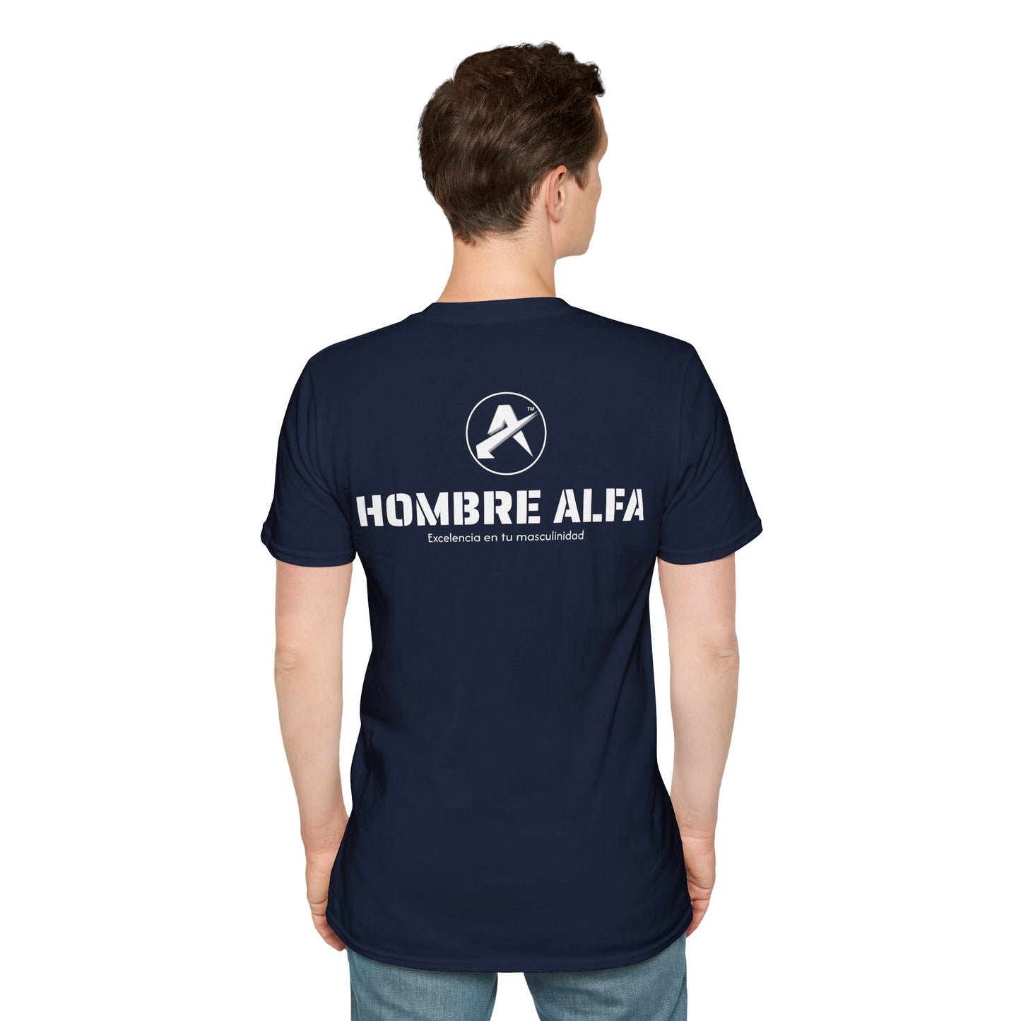CAMISETA HOMBRE ALFA "ENFRENTA TUS MIEDOS".(EUROPA).