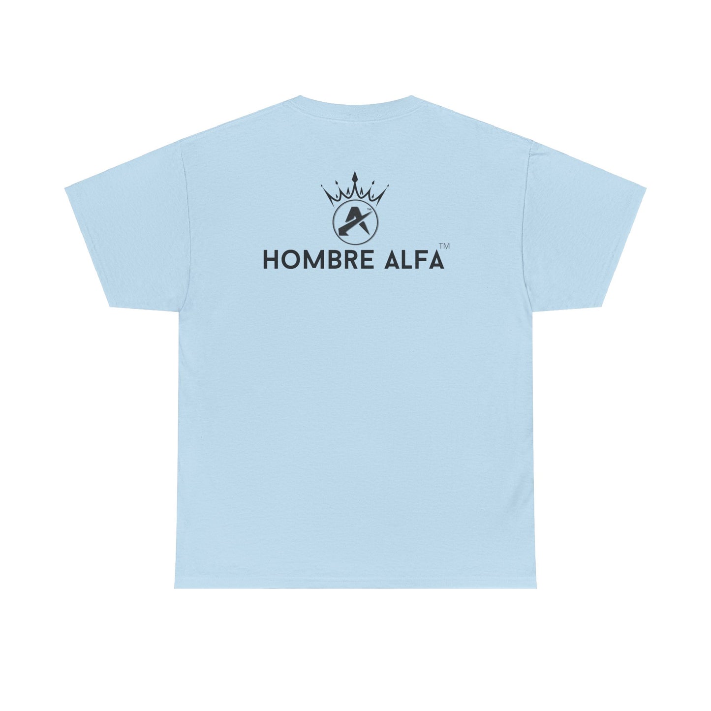 CAMISETA HOMBRE ALFA "LA PARTIDA TERMINA CUANDO CAE EL REY".(EUROPA)
