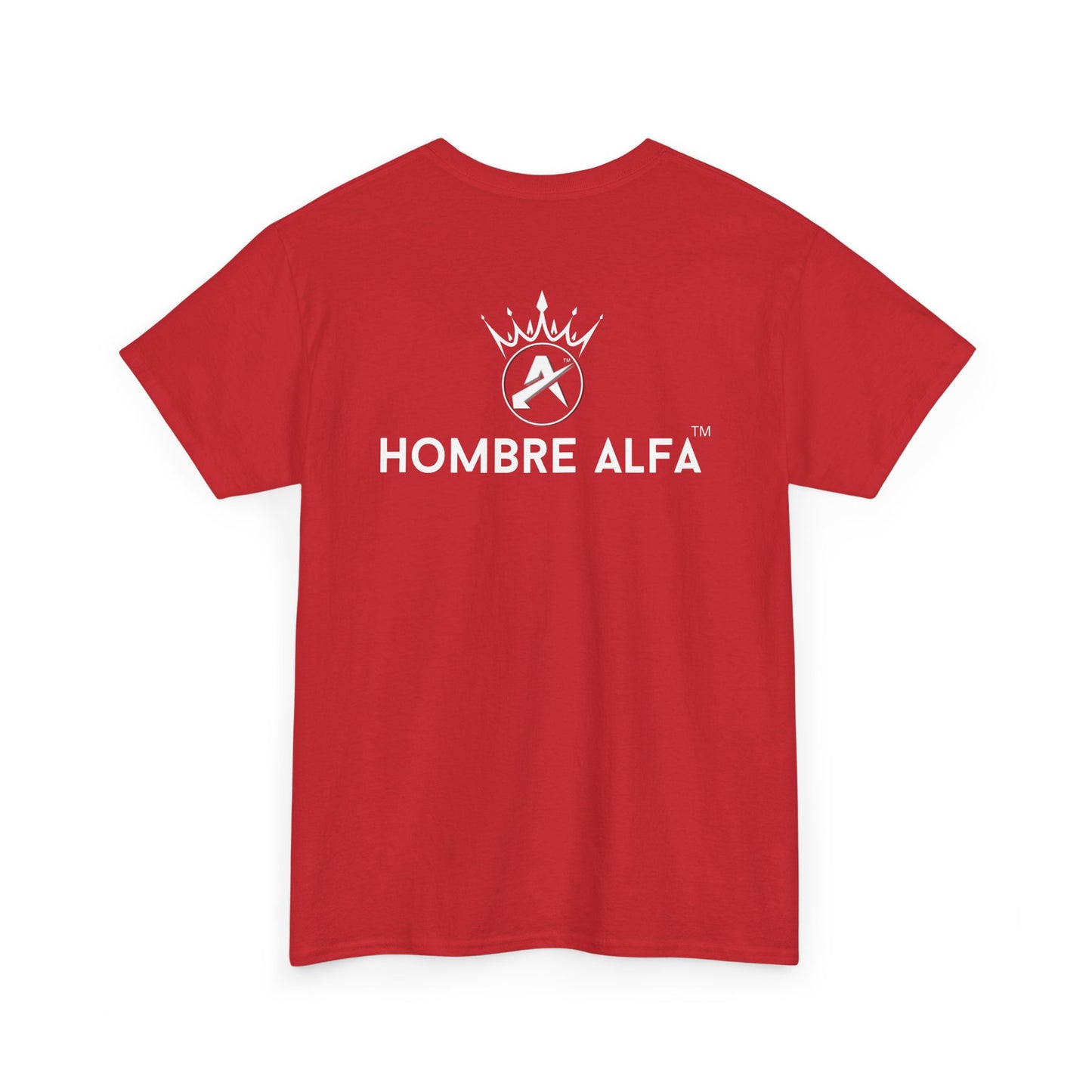 CAMISETA HOMBRE ALFA "LA PARTIDA TERMINA CUANDO CAE EL REY".(EUROPA)