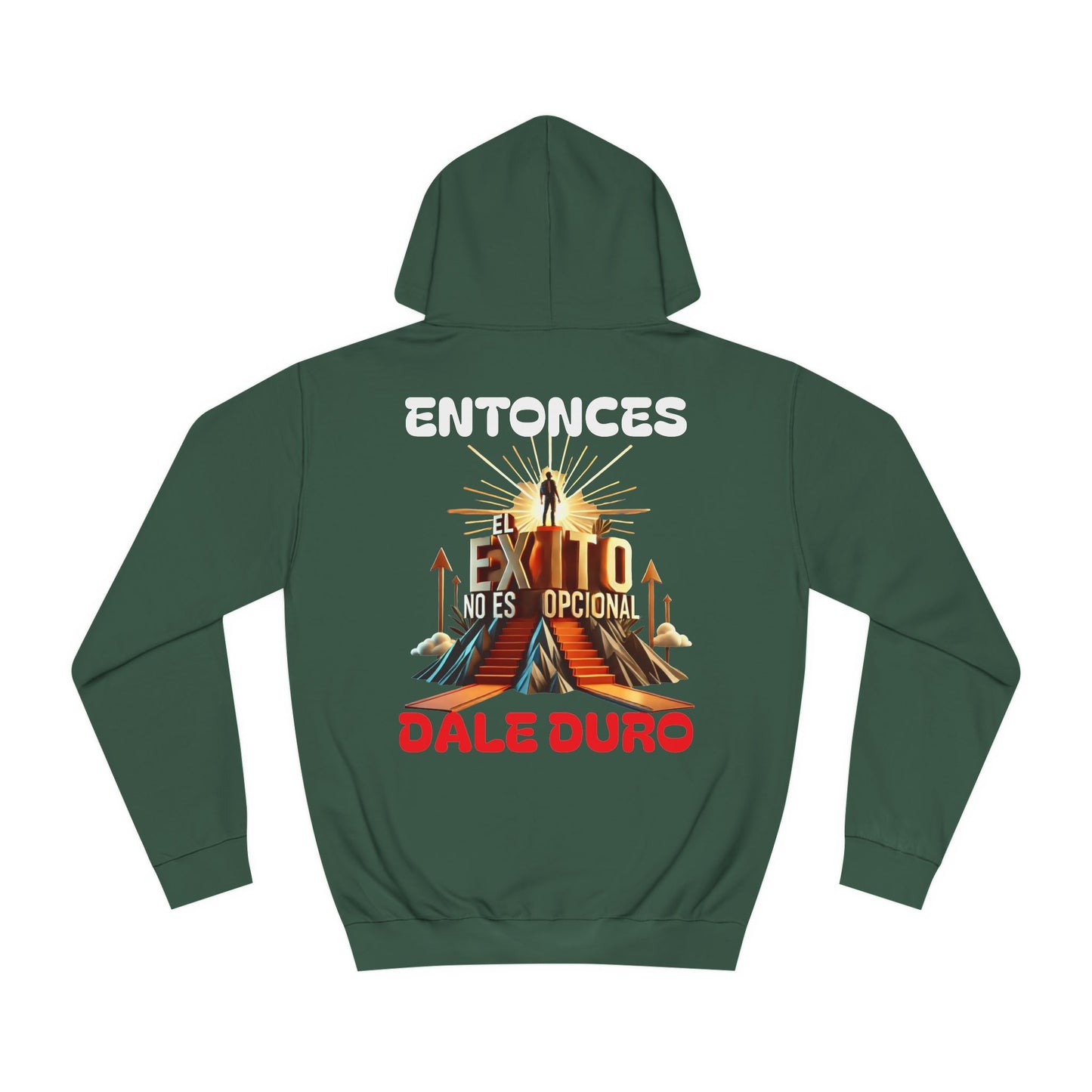 SUDADERA CON GORRO HOMBRE ALFA "EL ÉXITO NO ES OPCIONAL".(USA).