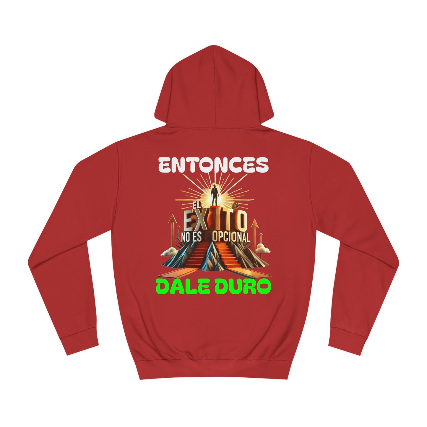 SUDADERA CON GORRO HOMBRE ALFA "EL ÉXITO NO ES OPCIONAL".(USA).