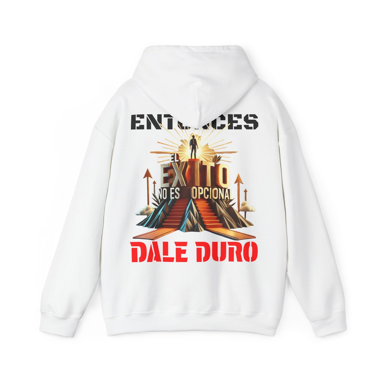 SUDADERA CON GORRO "EL ÉXITO NO ES OPCIONAL" (EUROPA).