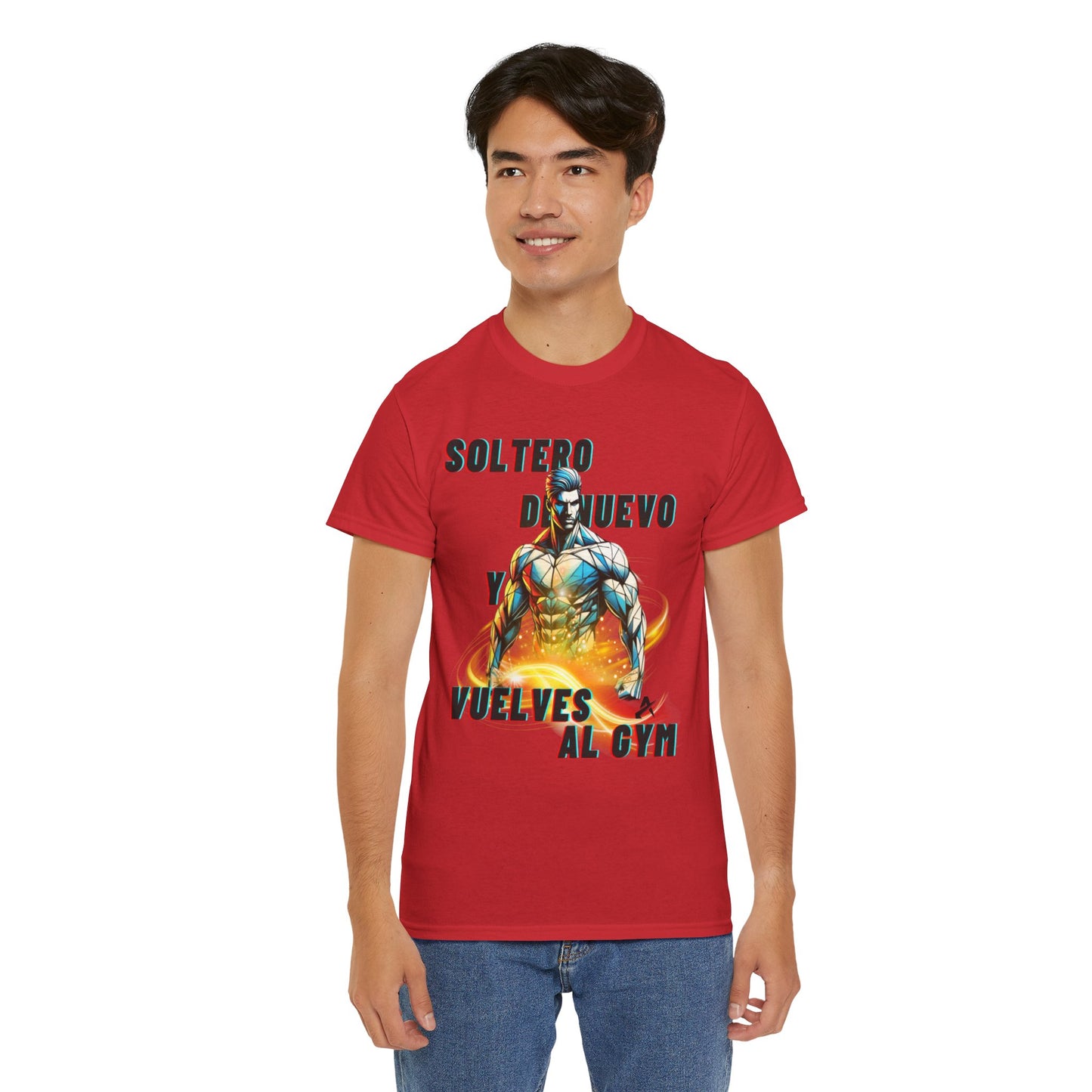 CAMISETA HOMBRE ALFA "SOLTERO DE NUEVO.."(EUROPA)