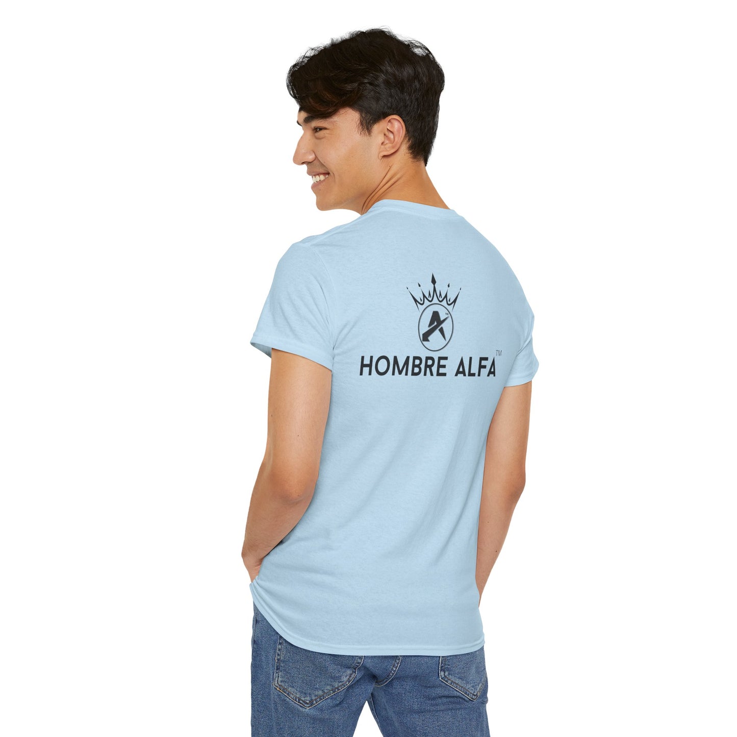 CAMISETA HOMBRE ALFA "LA PARTIDA TERMINA CUANDO CAE EL REY".(EUROPA)