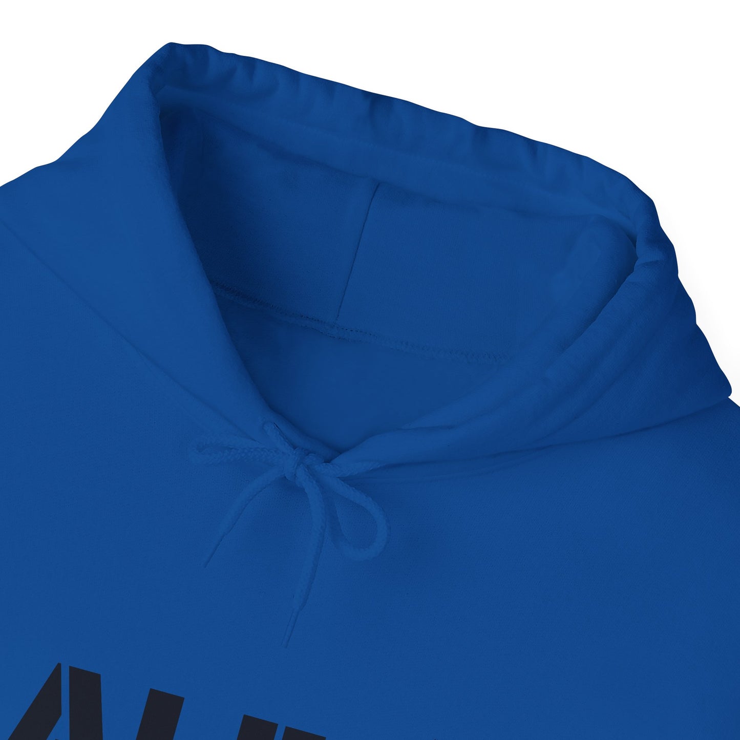 SUDADERA CON GORRO"NUNCA ME RINDO". (EUROPA).