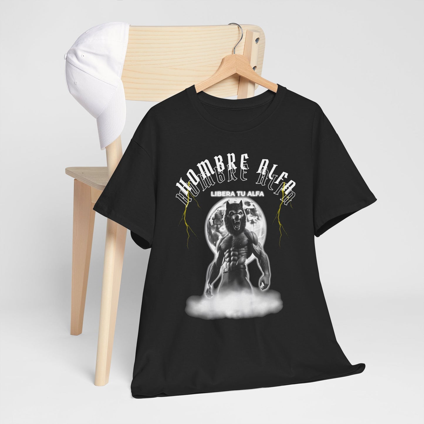 CAMISETA HOMBRE ALFA "LIBERA TU ALFA" (USA)