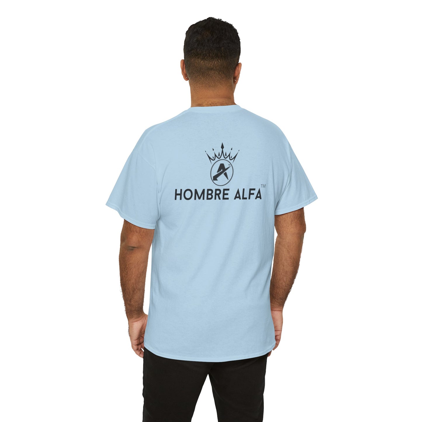 CAMISETA HOMBRE ALFA "LA PARTIDA TERMINA CUANDO CAE EL REY".(EUROPA)