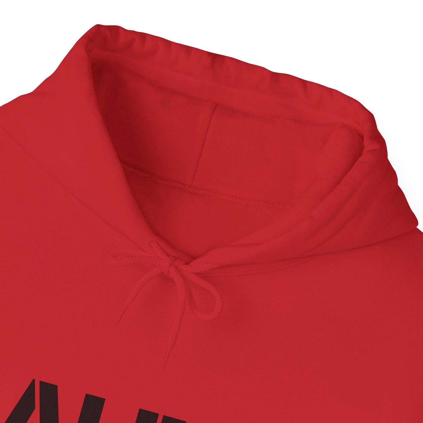 SUDADERA CON GORRO"NUNCA ME RINDO". (EUROPA).