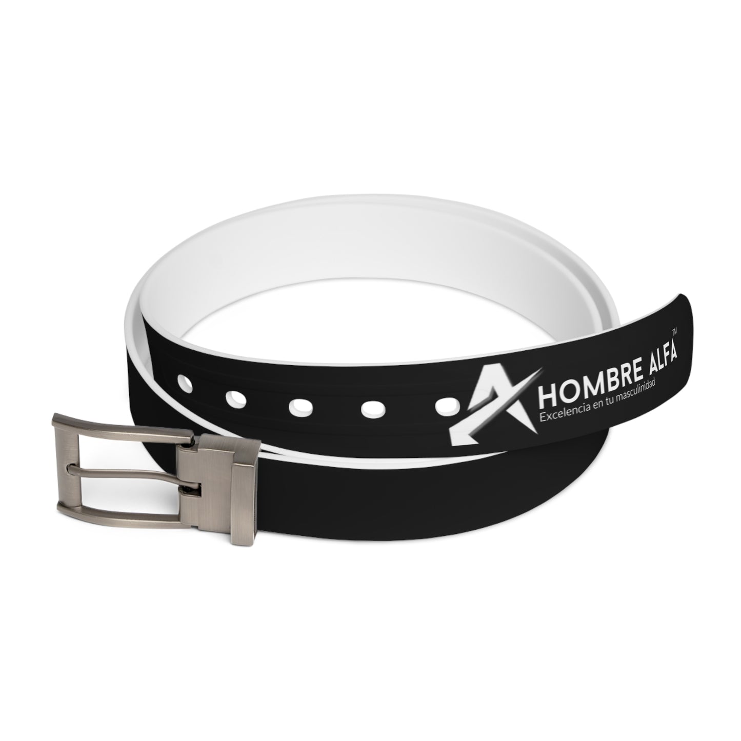 "CINTURÓN SIMPLE HOMBRE ALFA"(USA).