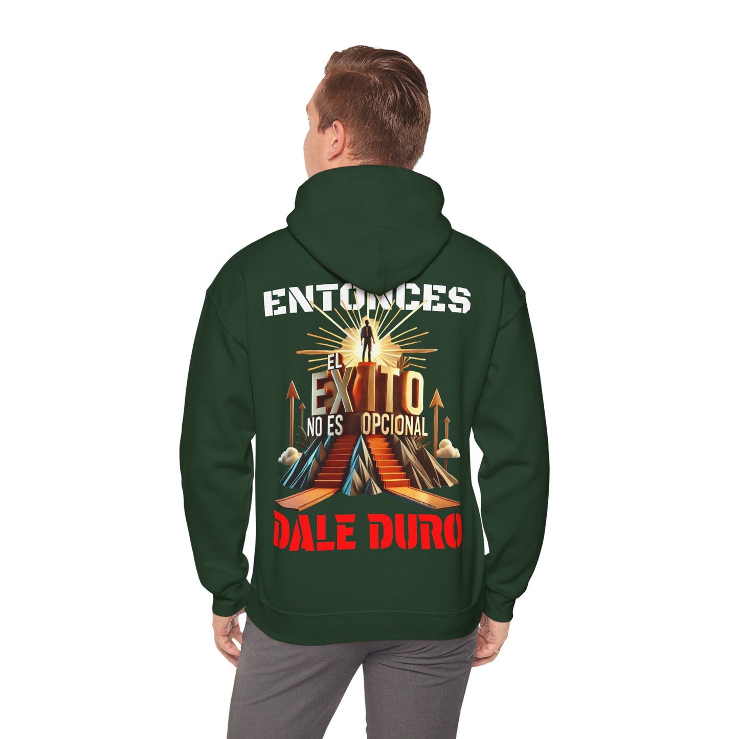SUDADERA CON GORRO "EL ÉXITO NO ES OPCIONAL" (EUROPA).