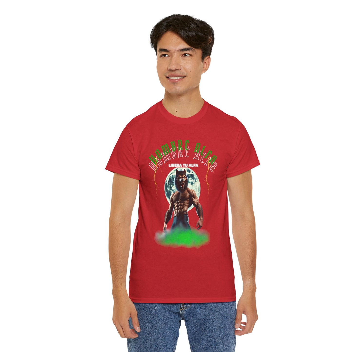 CAMISETA HOMBRE ALFA "LIBERA TU ALFA" (USA)