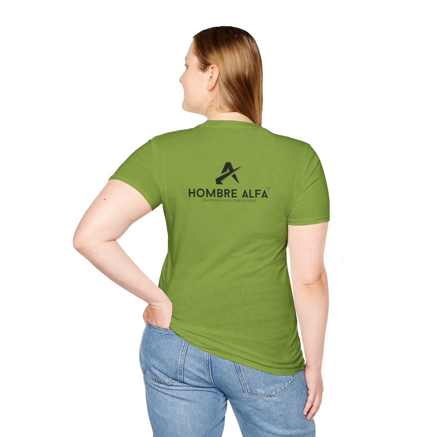 CAMISETA HOMBRE ALFA "EL AMOR NO ES GRATIS".(USA)