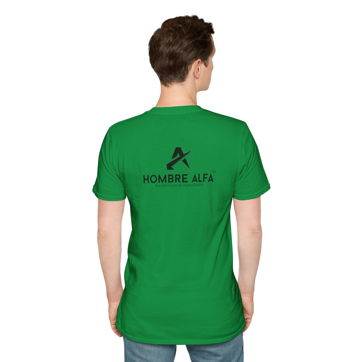 CAMISETA HOMBRE ALFA "EL AMOR NO ES GRATIS".(USA)