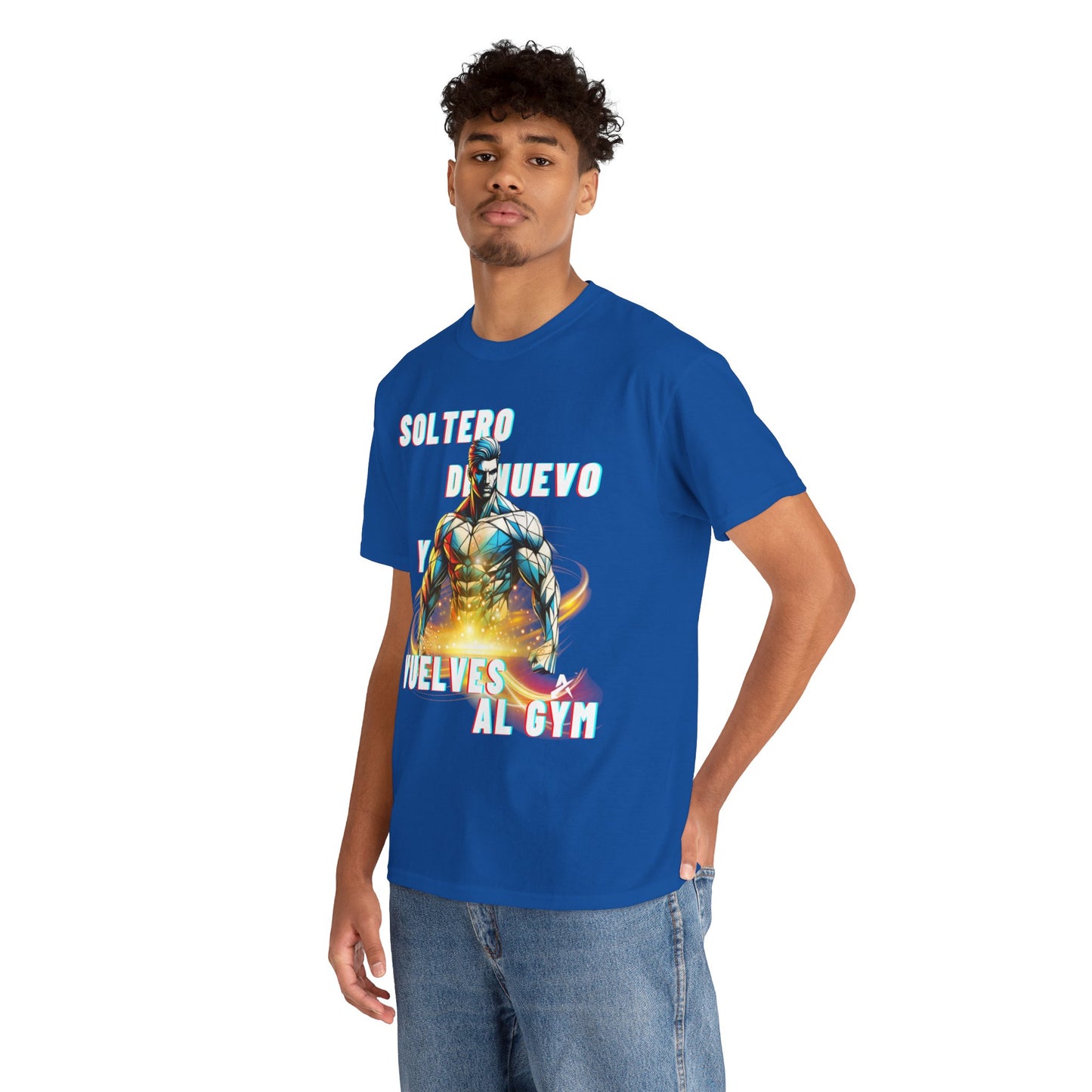 CAMISETA HOMBRE ALFA "SOLTERO DE NUEVO.."(EUROPA)