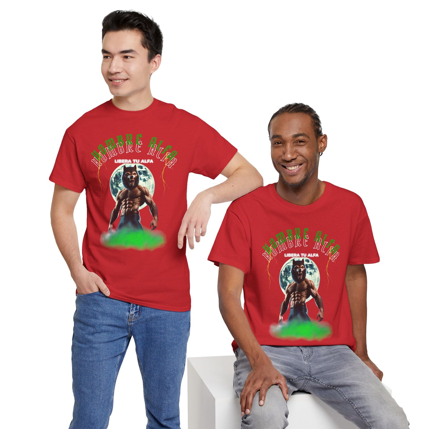 CAMISETA HOMBRE ALFA "LIBERA TU ALFA" (USA)