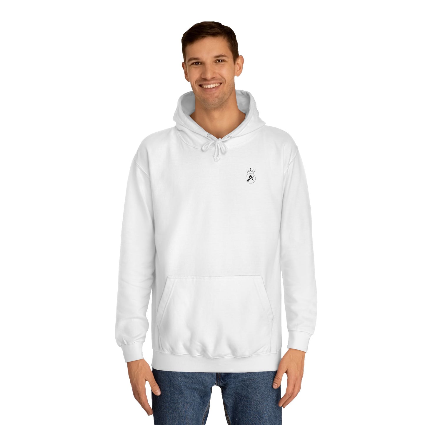 SUDADERA CON GORRO HOMBRE ALFA "EL ÉXITO NO ES OPCIONAL".(USA).