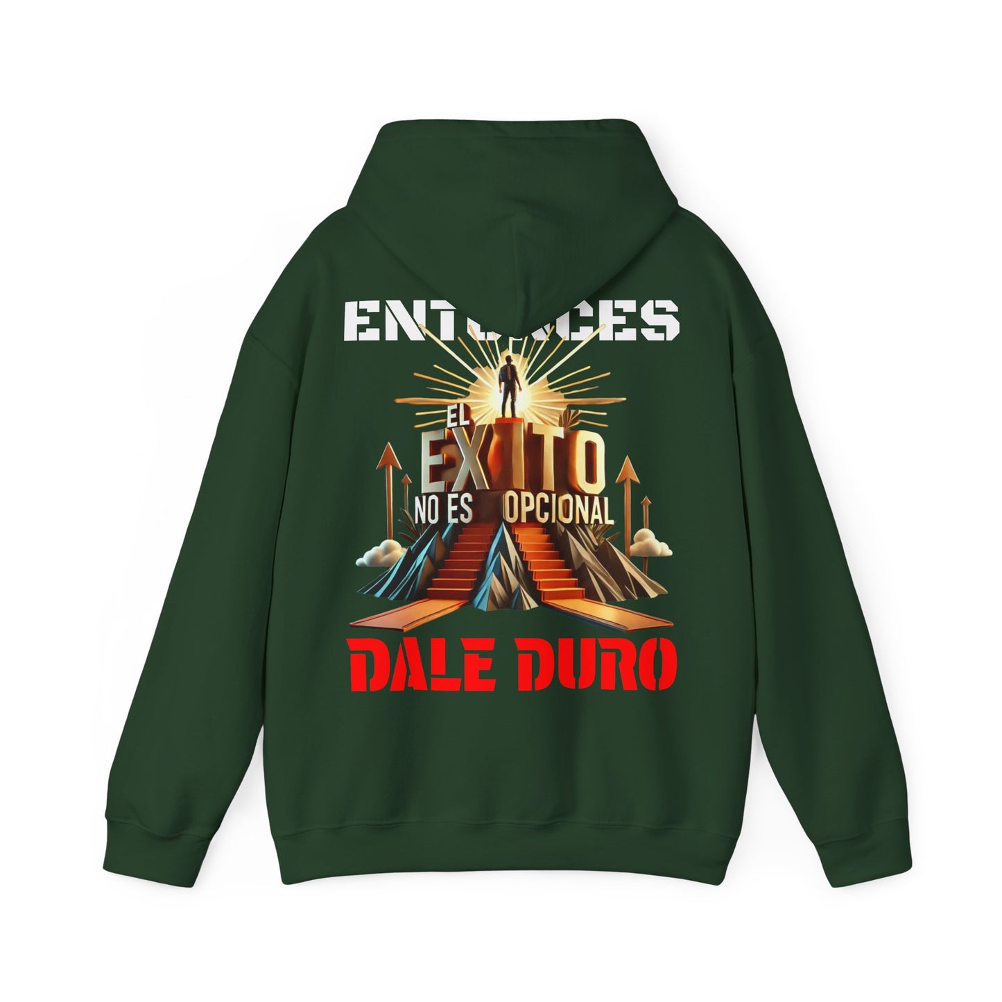 SUDADERA CON GORRO "EL ÉXITO NO ES OPCIONAL" (EUROPA).