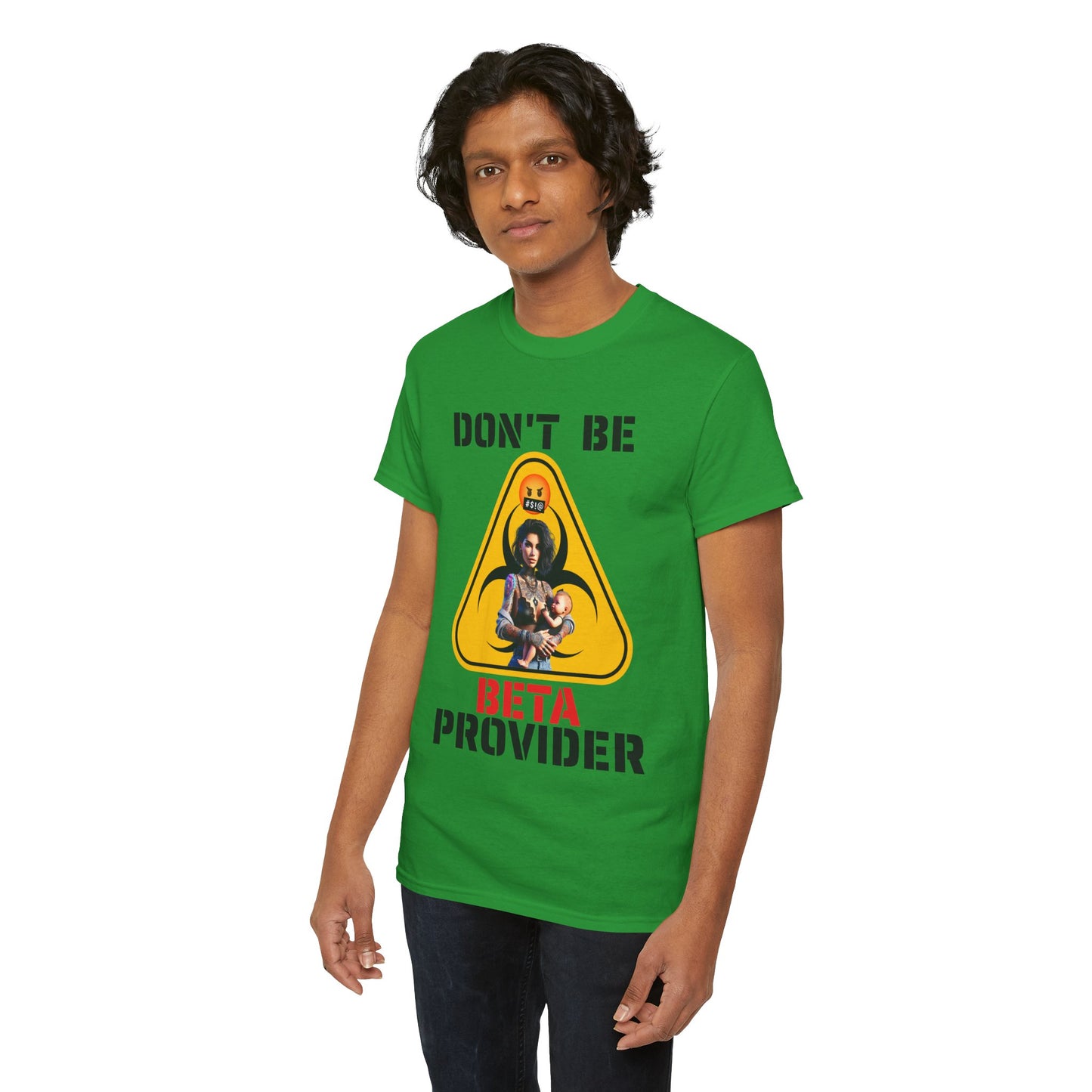 CAMISETA HOMBRE ALFA "DON'T BE BETA PROVIDER"(USA).