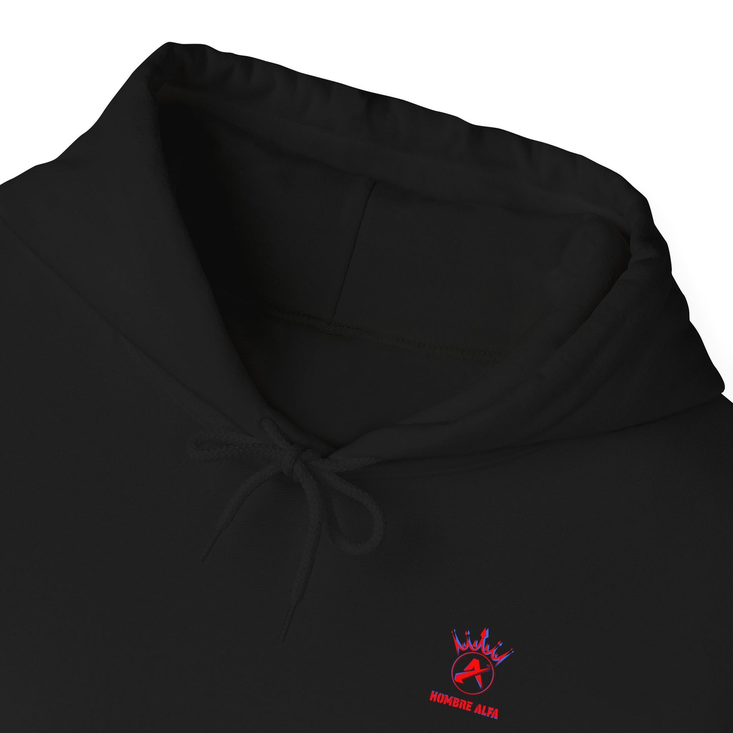 SUDADERA CON GORRO "SÉ UN HOMBRE ALFA". (EUROPA).