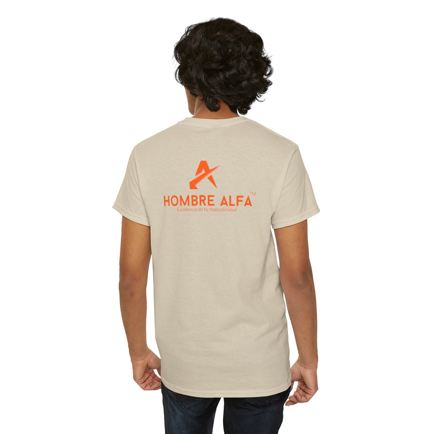 CAMISETA HOMBRE ALFA "INVENCIBLE POR NATURALEZA".(EUROPA).