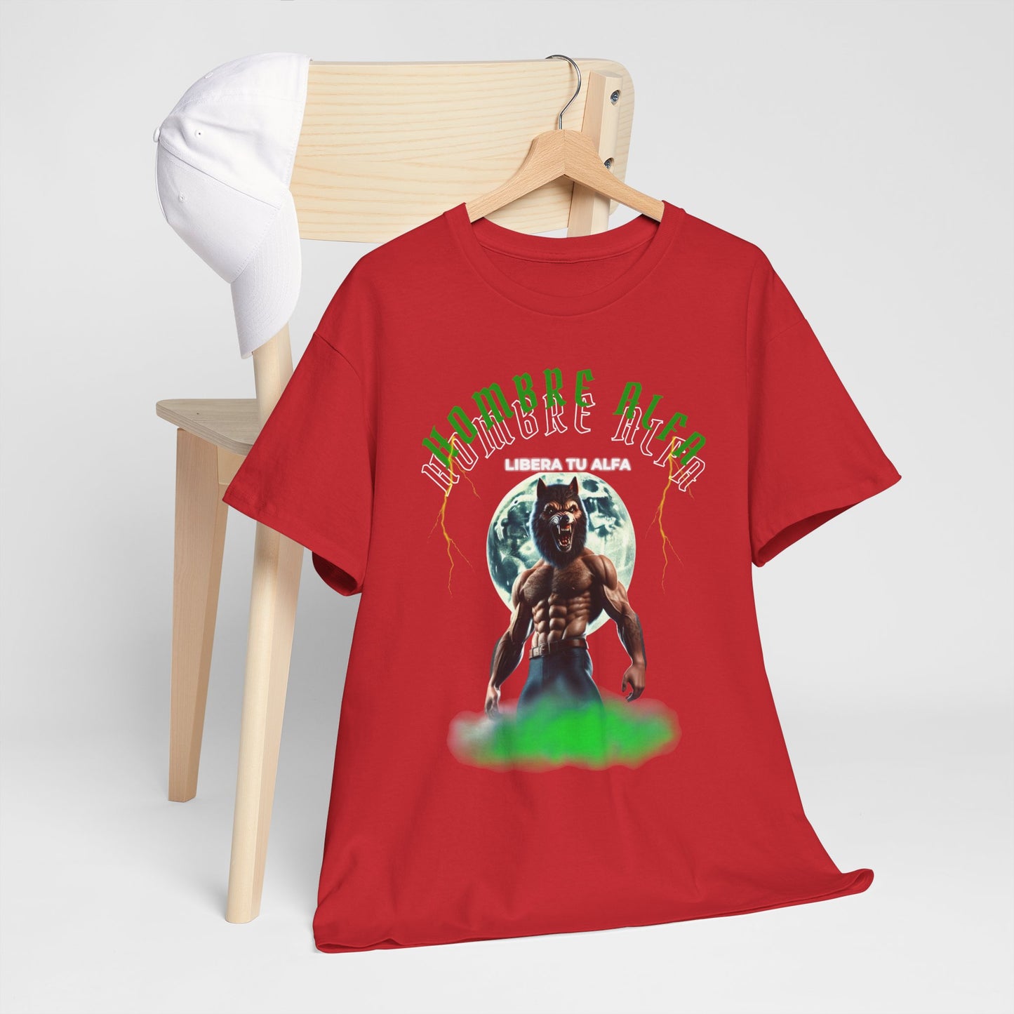 CAMISETA HOMBRE ALFA "LIBERA TU ALFA" (USA)