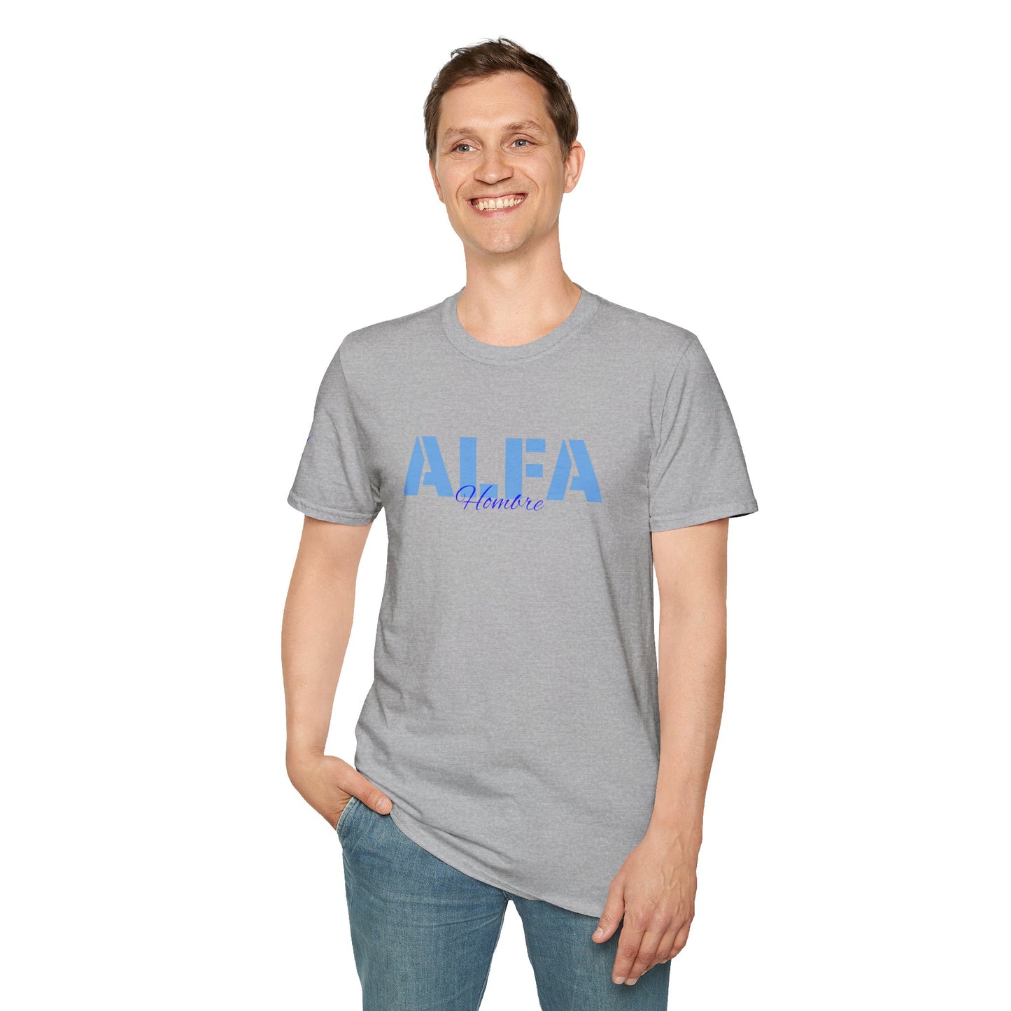 CAMISETA HOMBRE ALFA "TEXTSARAI FRONT" (EUROPA).