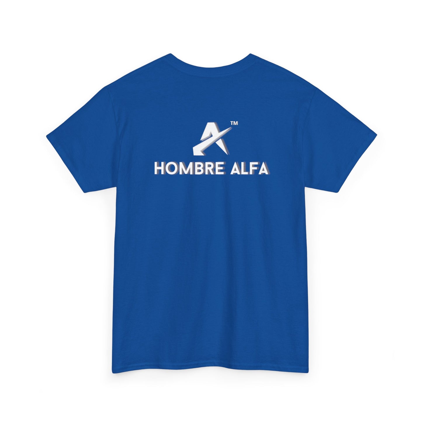 CAMISETA HOMBRE ALFA "I NEVER GIVE UP".(USA).