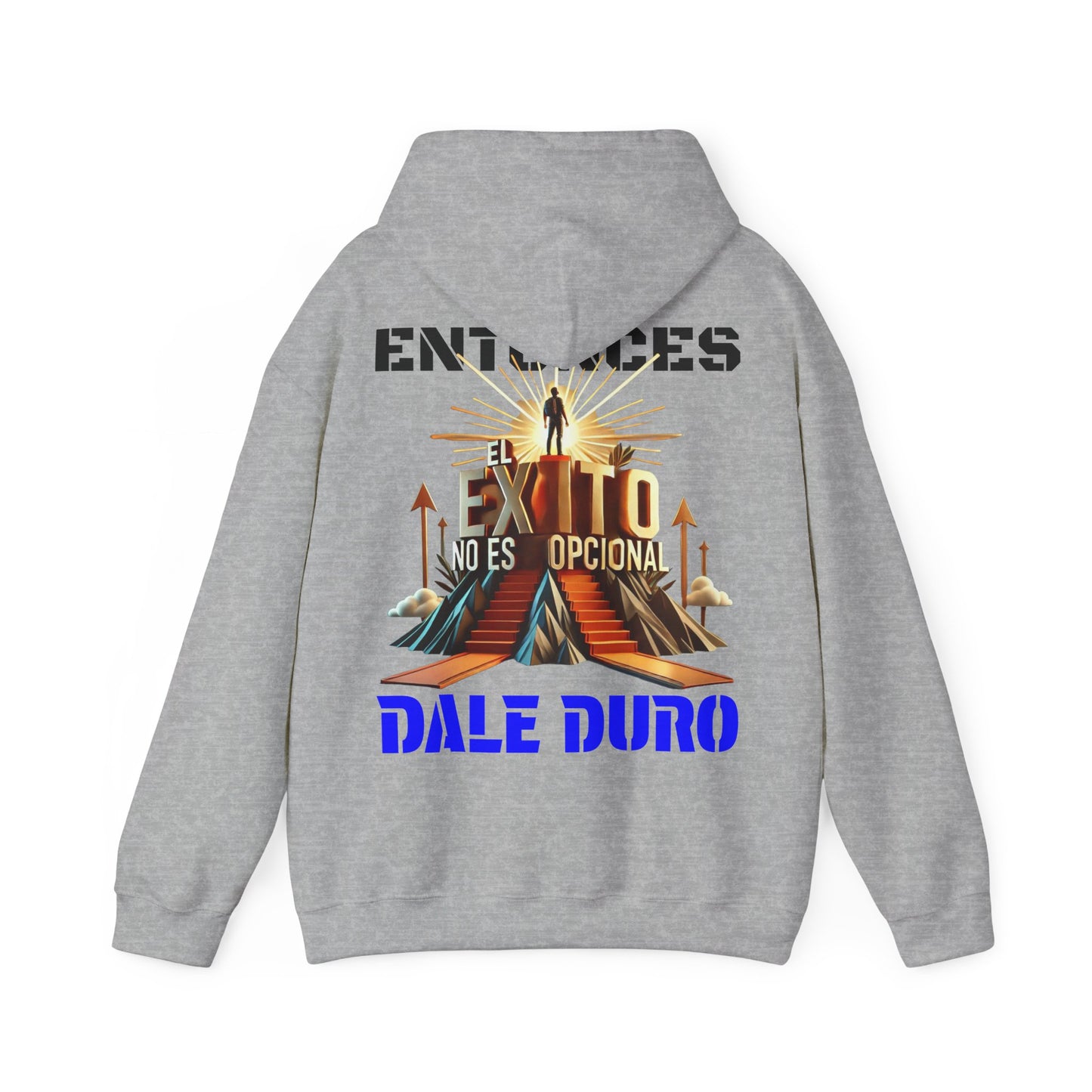 SUDADERA CON GORRO "EL ÉXITO NO ES OPCIONAL" (EUROPA).