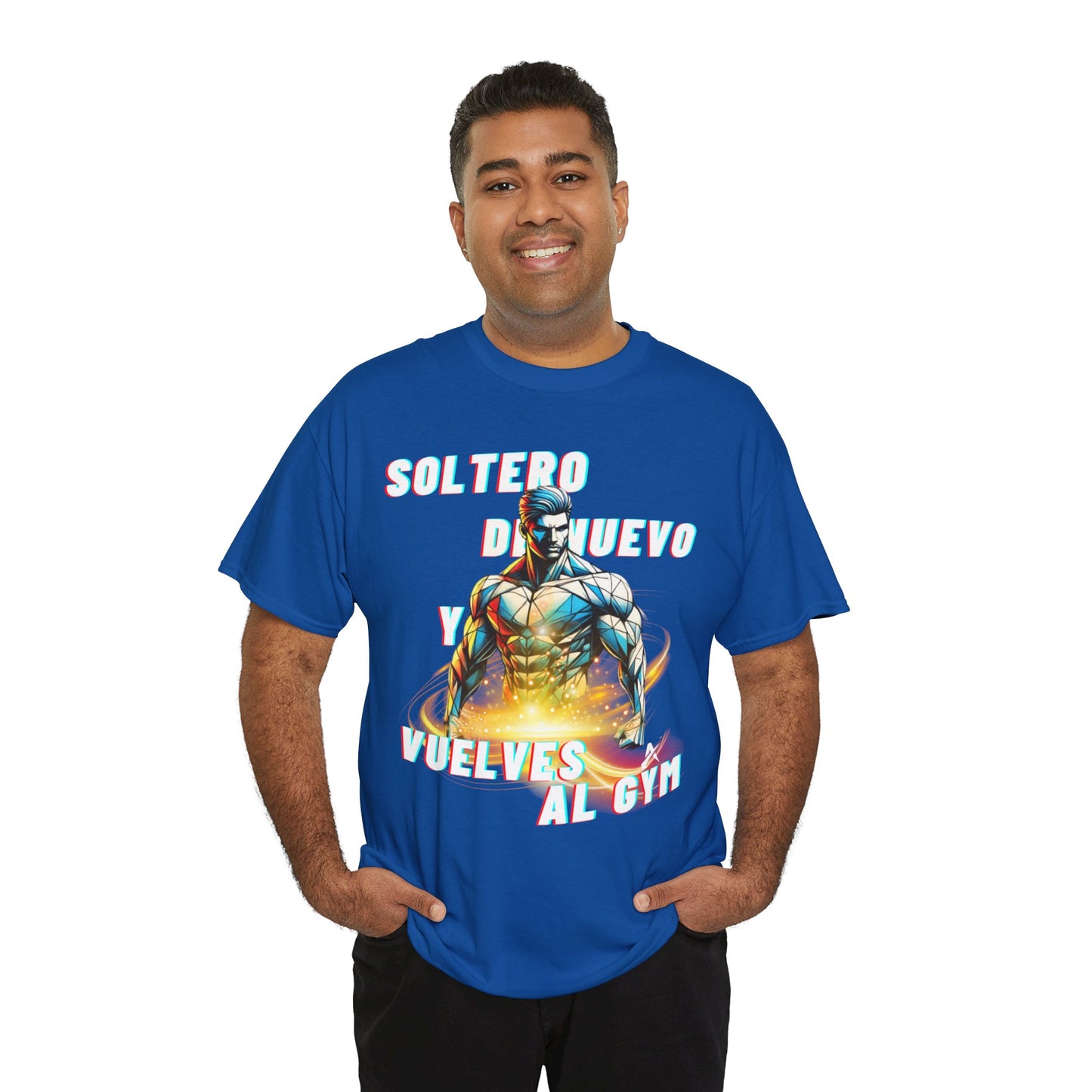 CAMISETA HOMBRE ALFA "SOLTERO DE NUEVO.."(EUROPA)