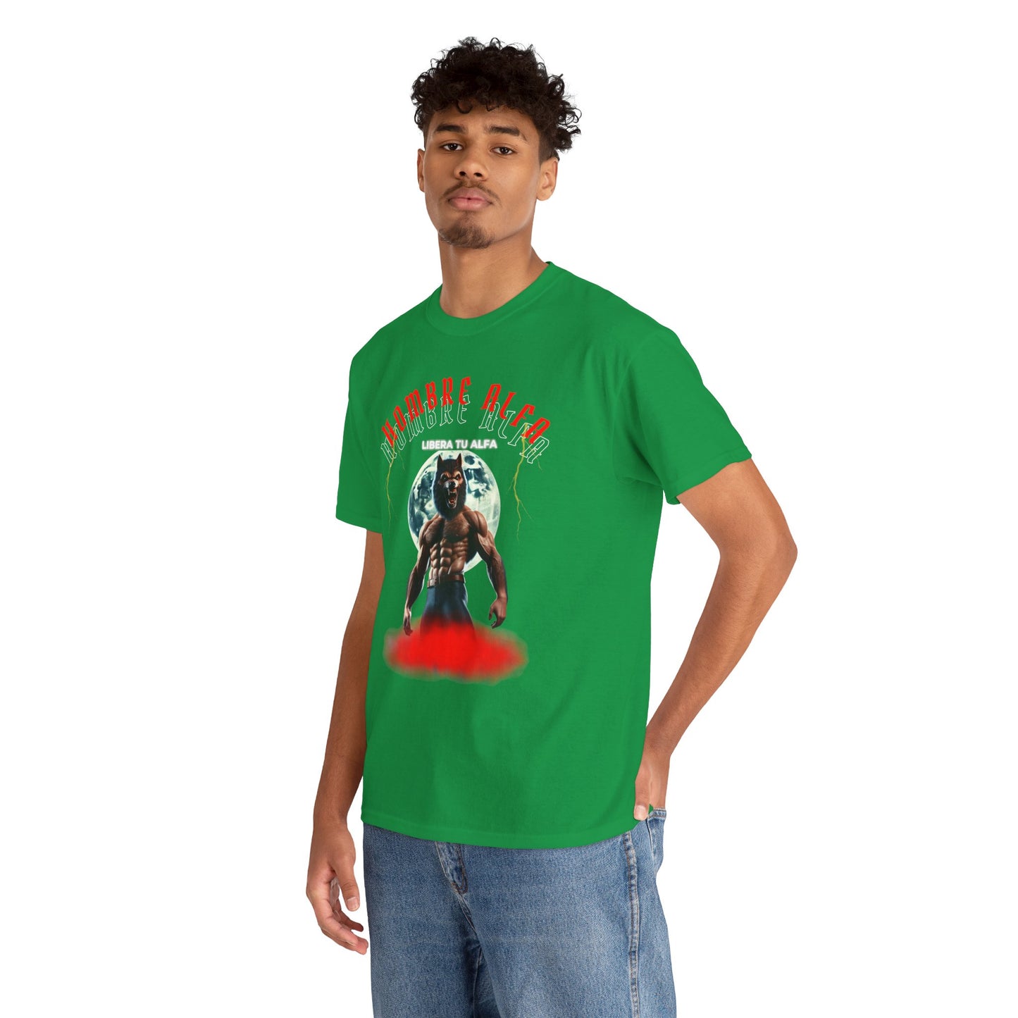 CAMISETA HOMBRE ALFA "LIBERA TU ALFA" (USA)