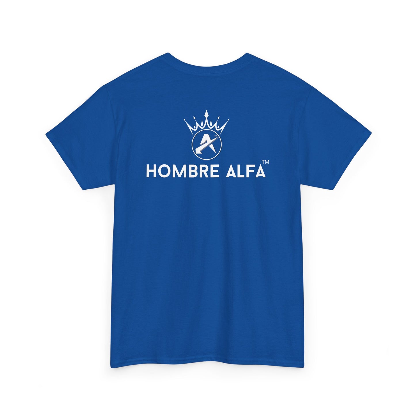 CAMISETA HOMBRE ALFA "LA PARTIDA TERMINA CUANDO CAE EL REY".(EUROPA)