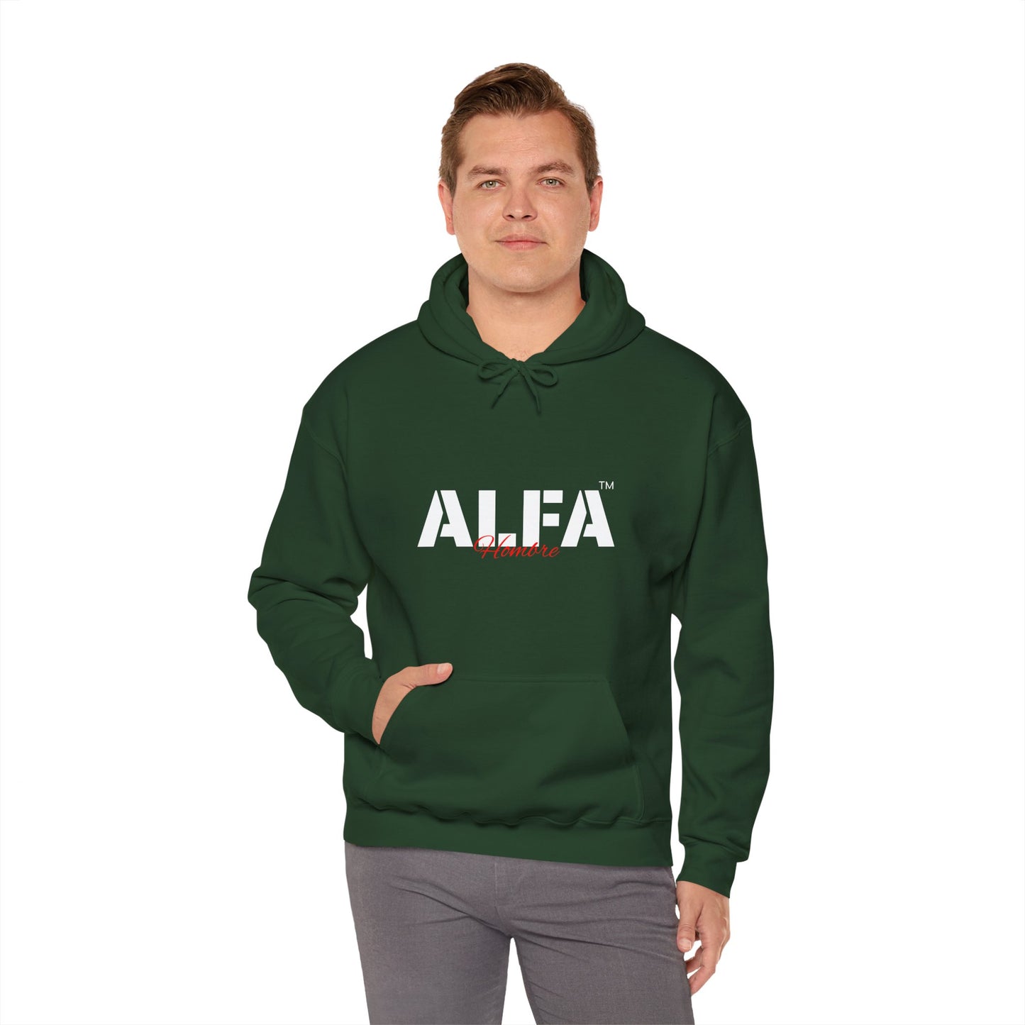 SUDADERA CON GORRO"NUNCA ME RINDO". (EUROPA).