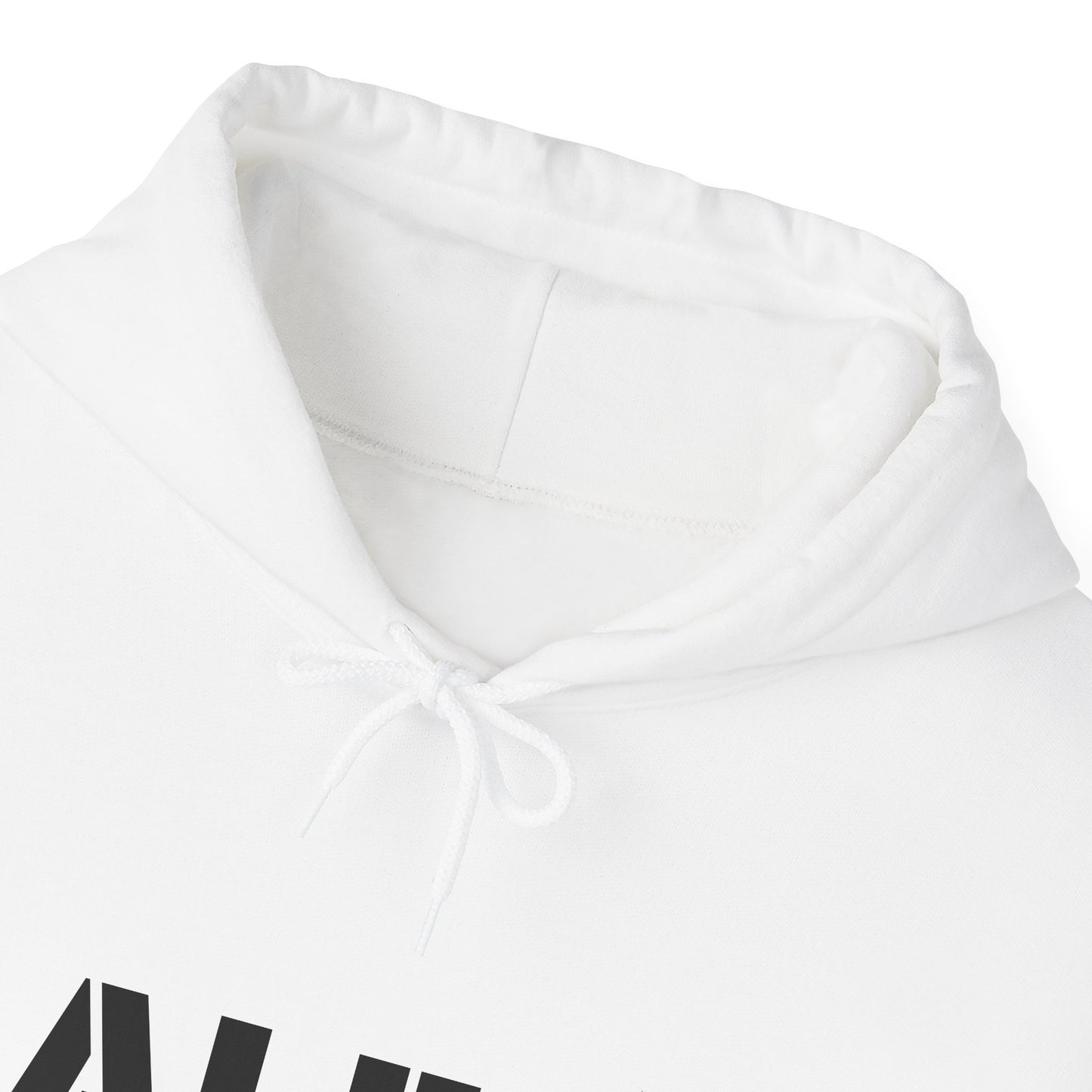 SUDADERA CON GORRO"NUNCA ME RINDO". (EUROPA).