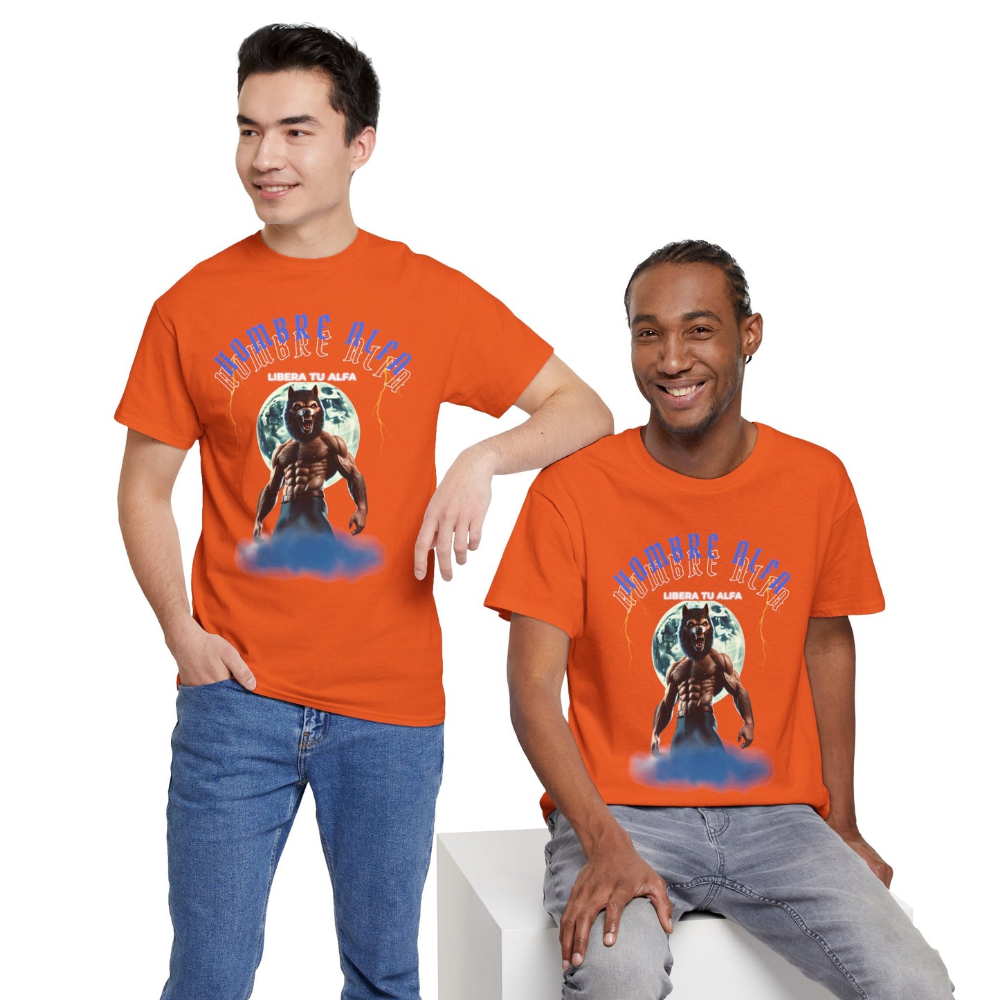 CAMISETA HOMBRE ALFA "LIBERA TU ALFA" (USA)