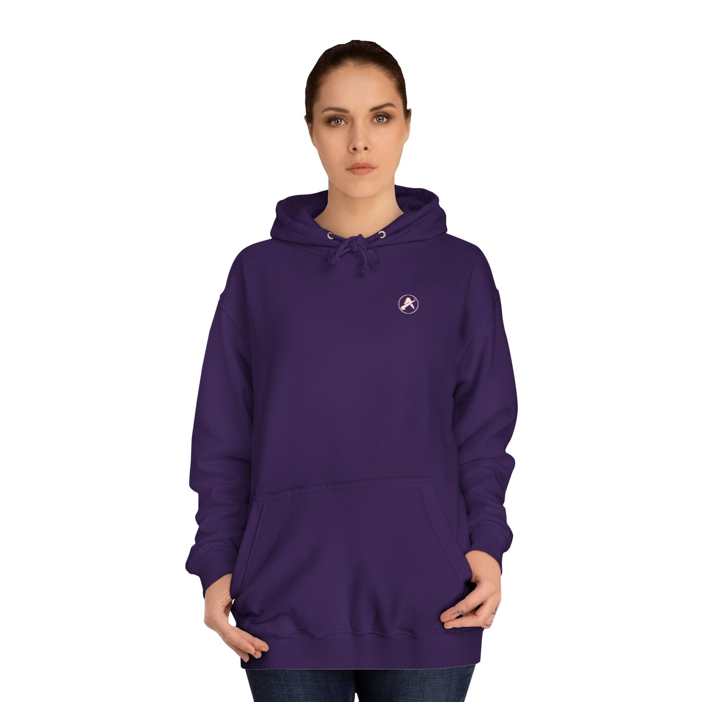 SUDADERA CON CAPUCHA HOMBRE ALFA "EL FEMINISMO TE ENGAÑA".(USA).