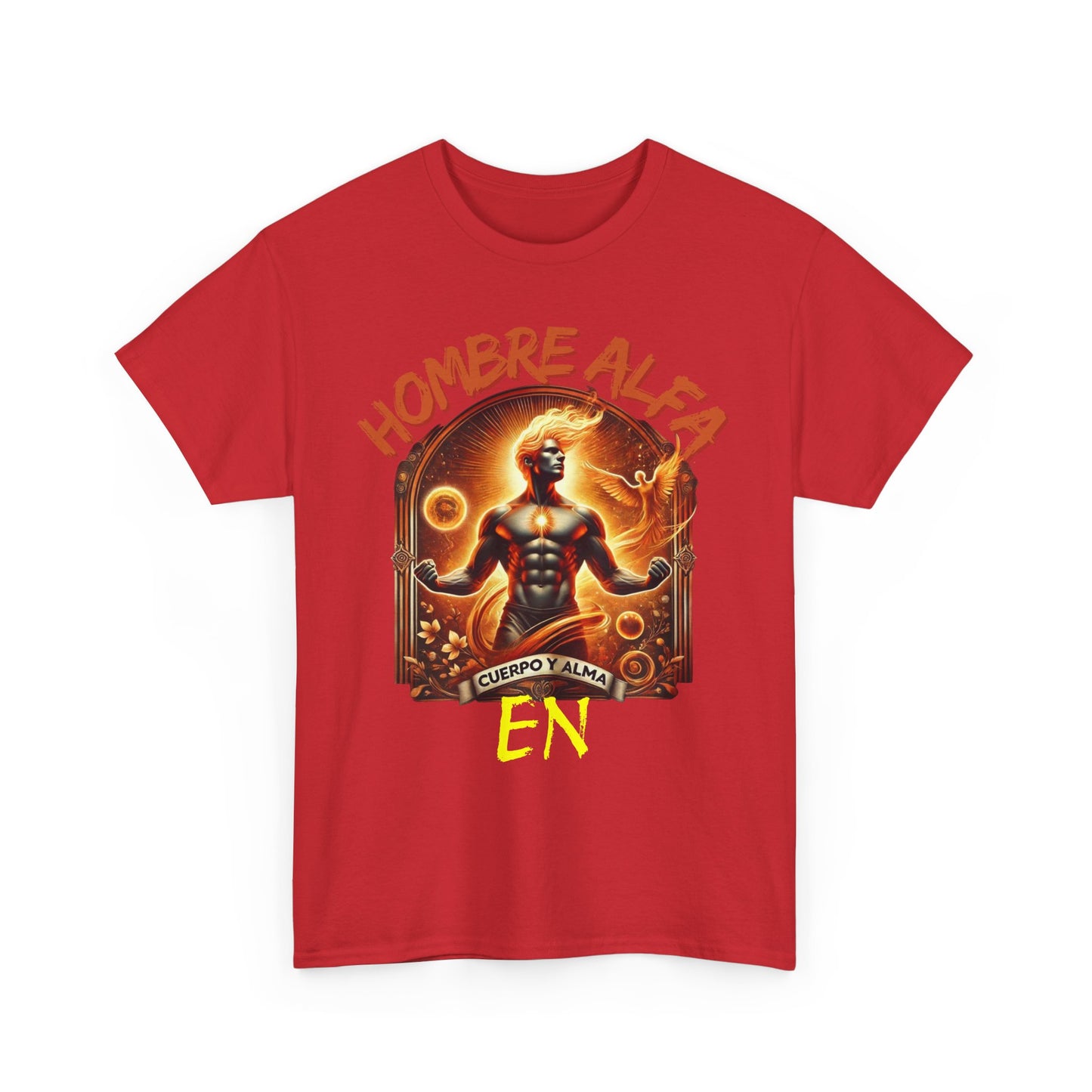 CAMISETA HOMBRE ALFA " EN CUERPO Y ALMA".(USA).