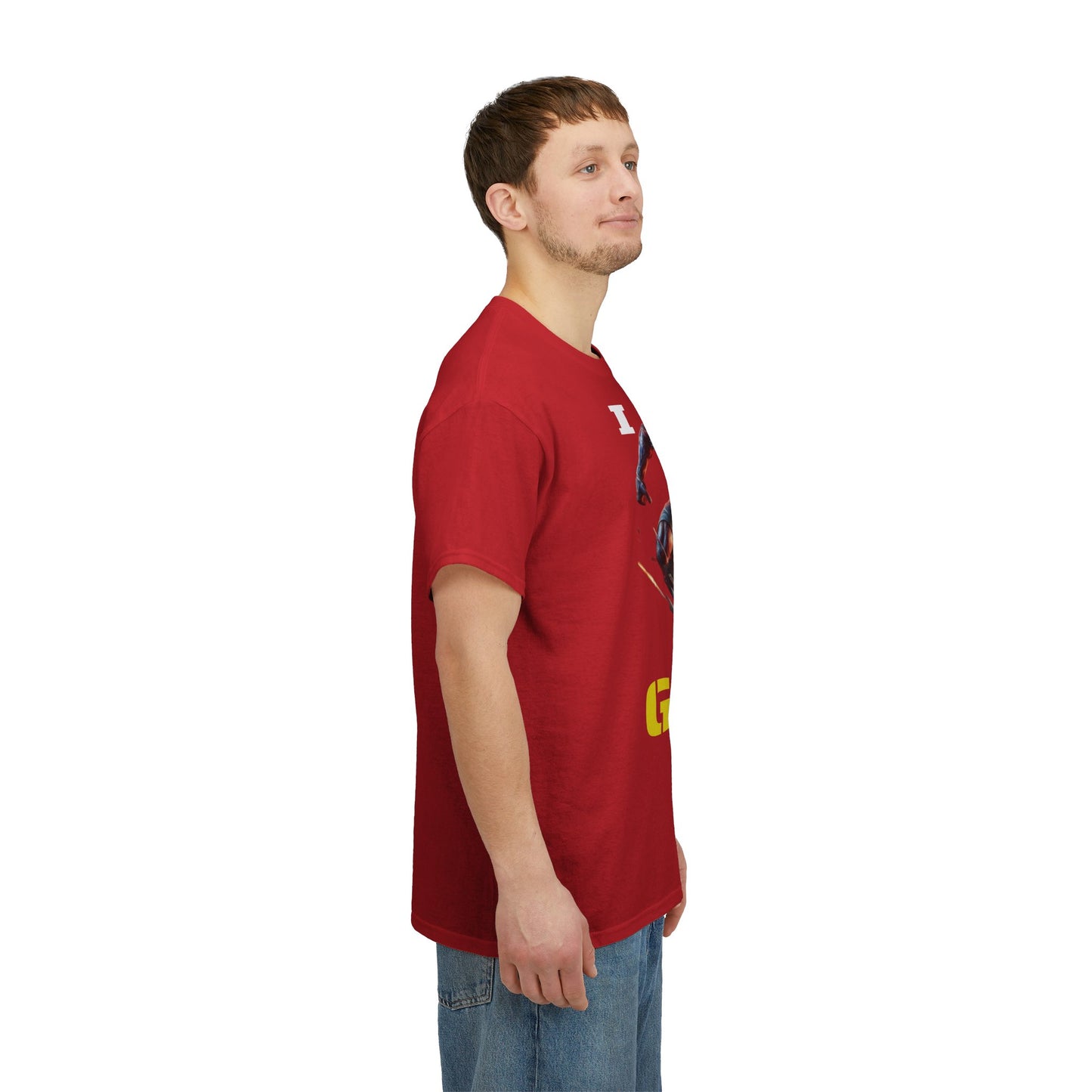 CAMISETA HOMBRE ALFA "I NEVER GIVE UP".(USA).