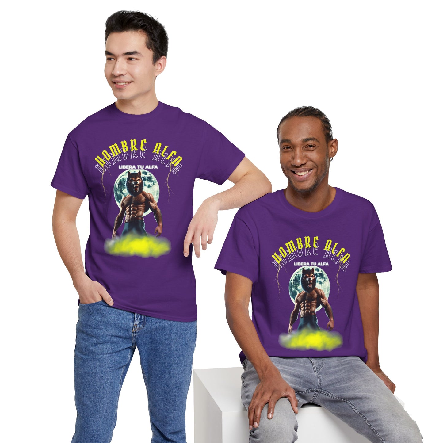 CAMISETA HOMBRE ALFA "LIBERA TU ALFA" (USA)