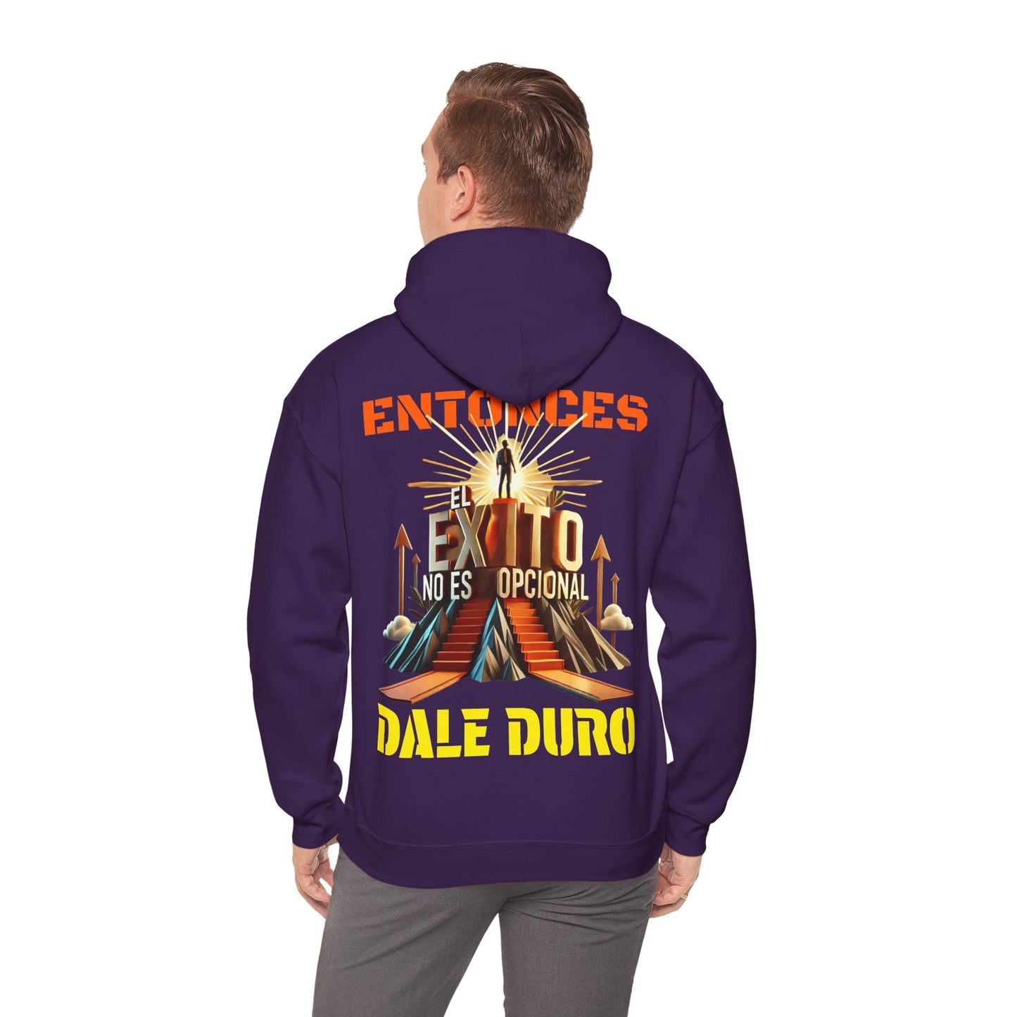 SUDADERA CON GORRO "EL ÉXITO NO ES OPCIONAL" (EUROPA).