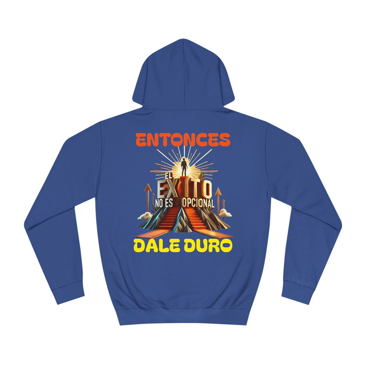 SUDADERA CON GORRO HOMBRE ALFA "EL ÉXITO NO ES OPCIONAL".(USA).