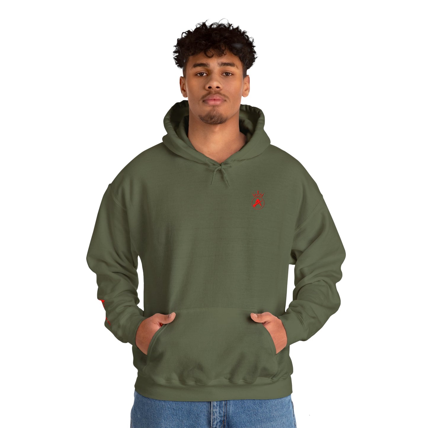 SUDADERA CON GORRO HOMBRE ALFA, "ELLAS DESPRECIAN AL SIMP".(USA).