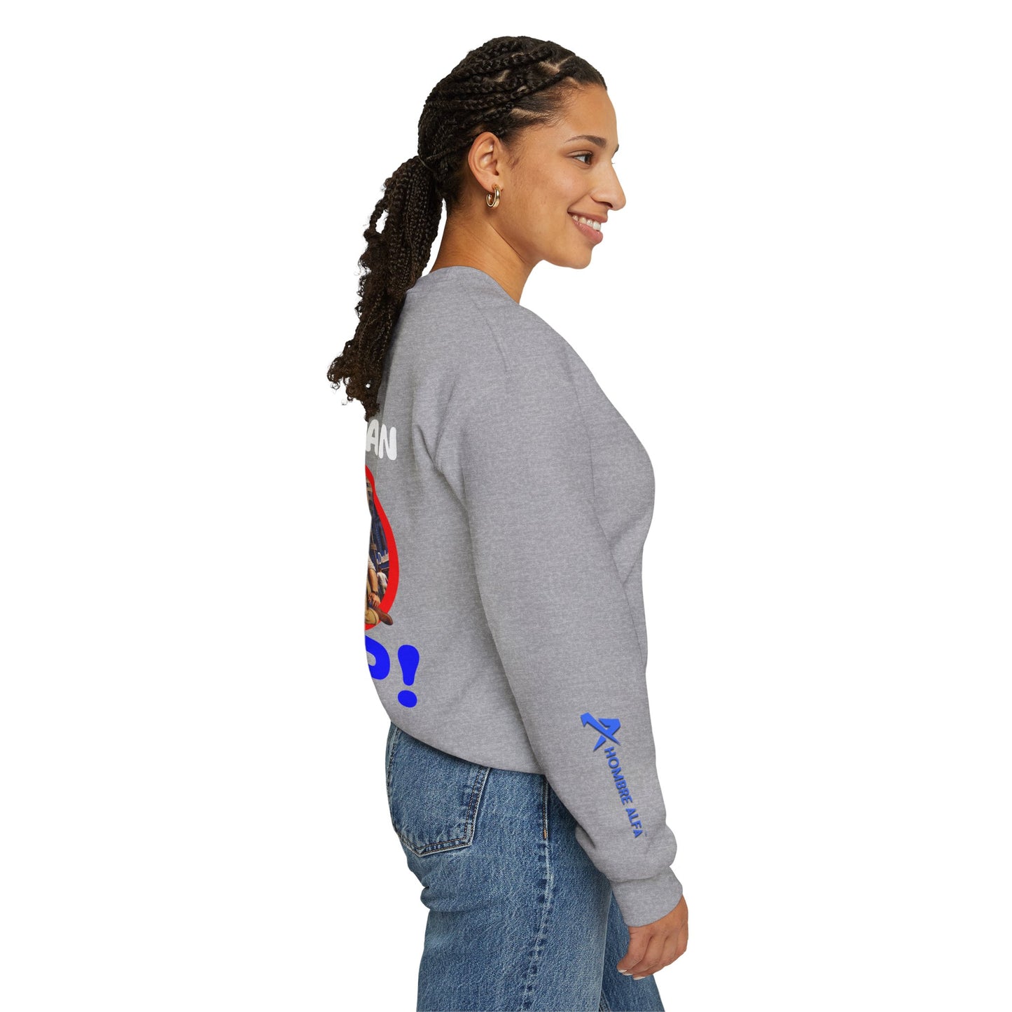 SUDADERA HOMBRE ALFA "ELLAS DESPRECIAN AL SIMP"(USA).