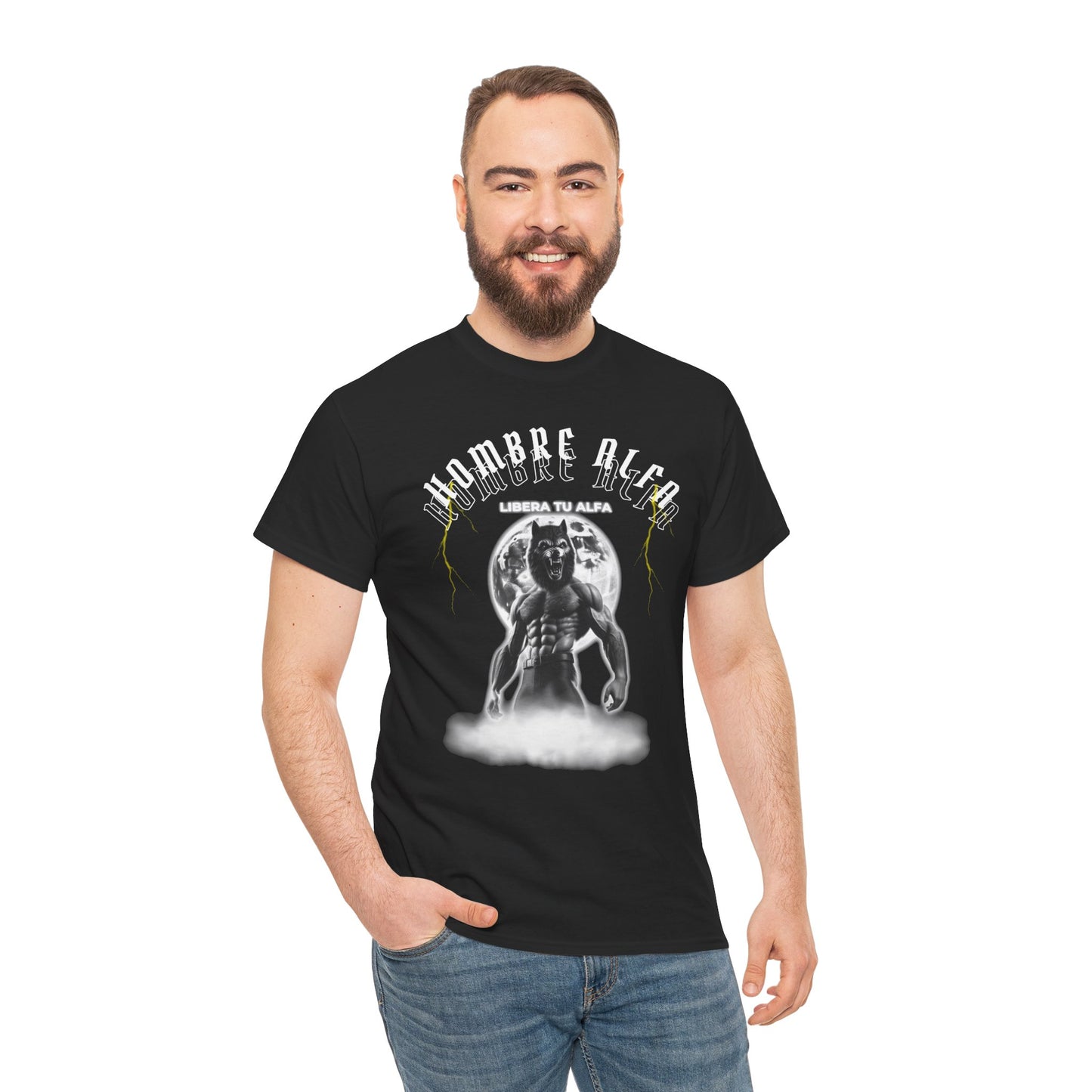 CAMISETA HOMBRE ALFA "LIBERA TU ALFA" (USA)
